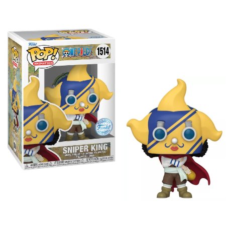 ONE PIECE - POP Animation N° 1514 - Sniper King avec Chase