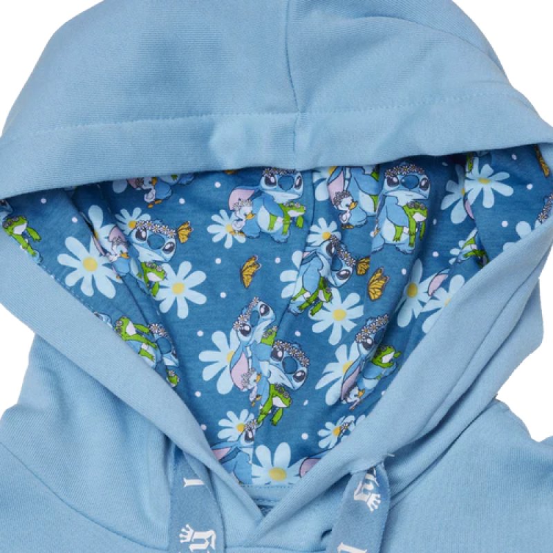 LILO ET STITCH - Springtime Stitch - Hoodie Unisex Loungefly (XXL)