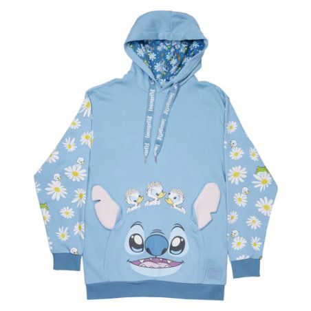 LILO ET STITCH - Springtime Stitch - Hoodie Unisex Loungefly (M)