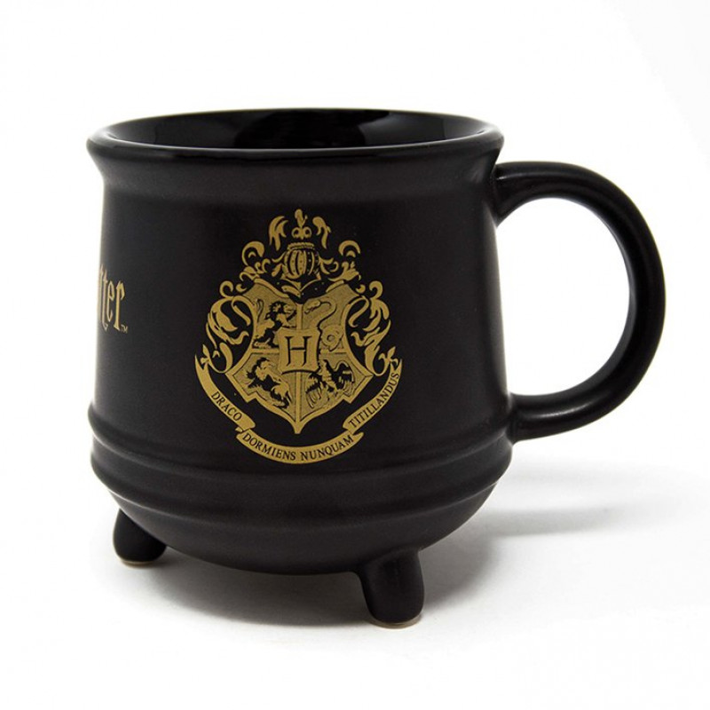 Harry Potter SCMG24474 Mug Chaudron en céramique-Emblème Poudlard