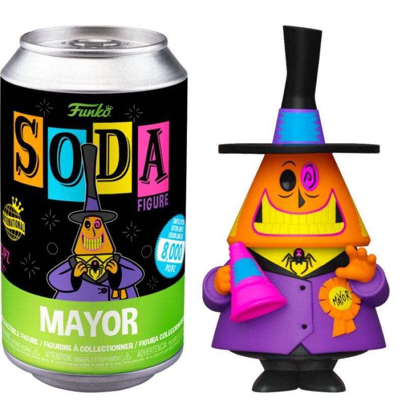 NBX - POP Vinyl Soda - Mayor (Blacklight) w/Chase (IE)