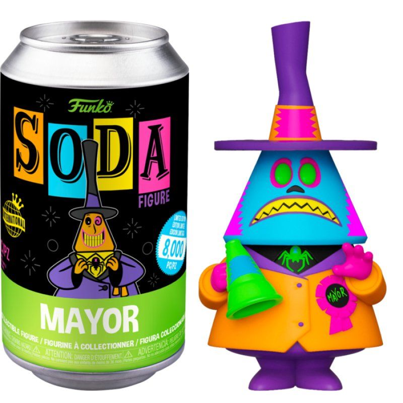 NBX - POP Vinyl Soda - Mayor (Blacklight) w/Chase (IE)