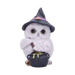 Figurine de collection Hibou faisant une potion 17.5cm