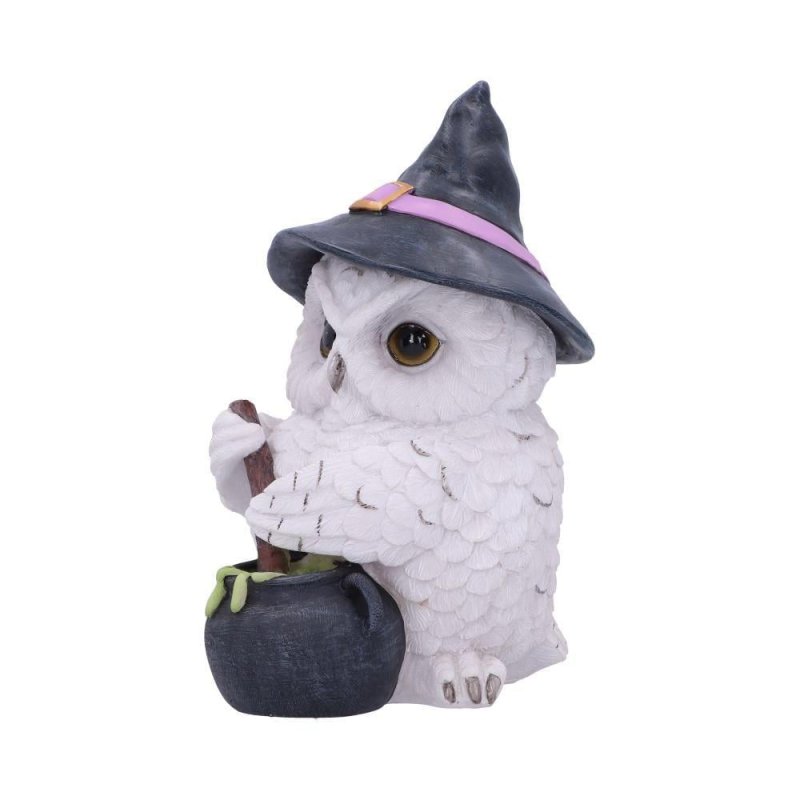 Figurine de collection Hibou faisant une potion 17.5cm