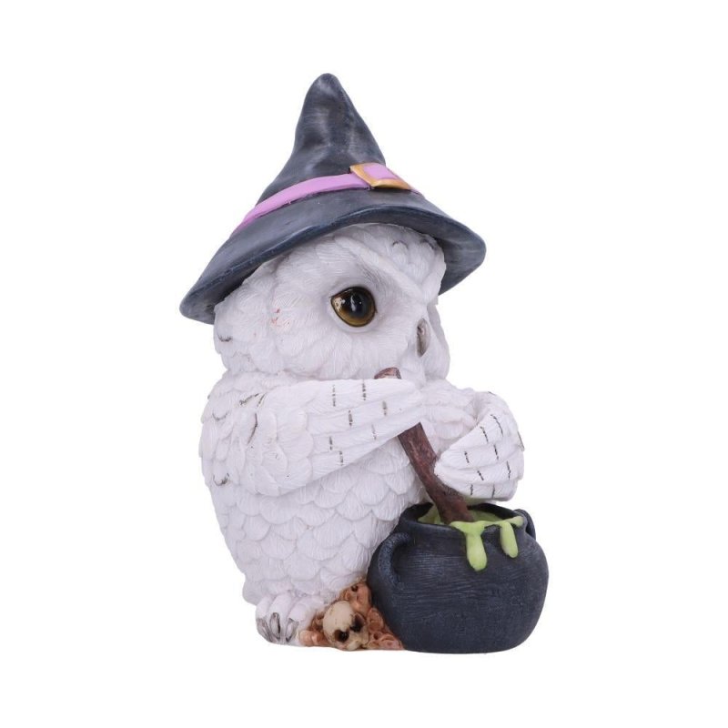 Figurine de collection Hibou faisant une potion 17.5cm