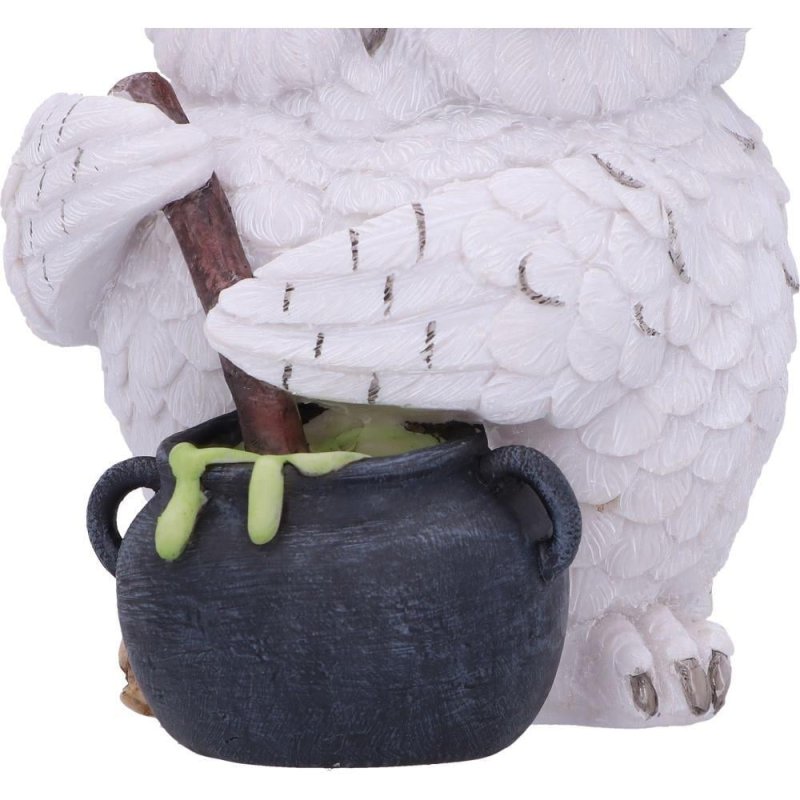 Figurine de collection Hibou faisant une potion 17.5cm