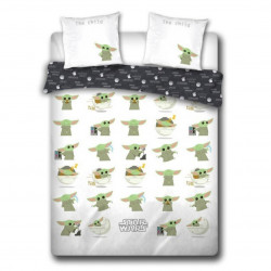 STAR WARS - Parure de lit 240x220cm - Baby Yoda '100% Coton'