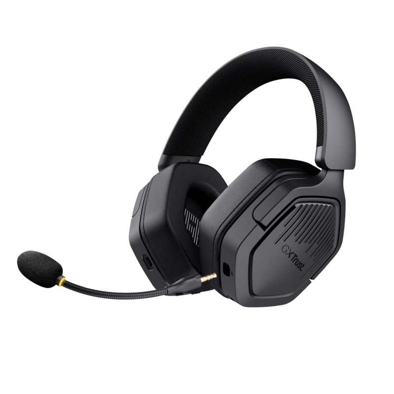Trust GXT 493 Carus Headset Wired & Wireless Head-band, Helmet Gaming USB Type-C / USB Type-A Bluetooth Black