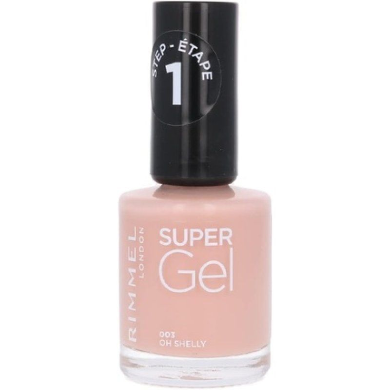 Rimmel Super Gel 003 Oh Shelly 12ml Peach
