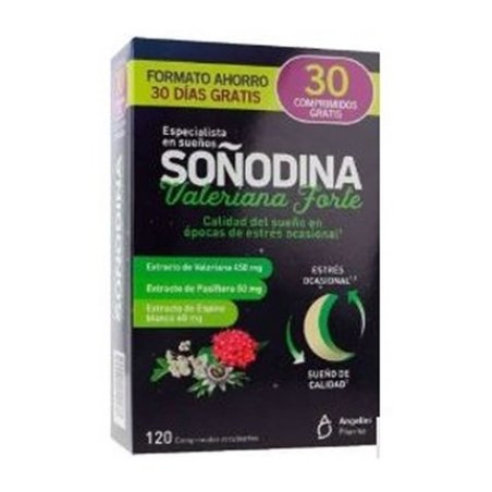 Angelini Sonodina Valerian Forte 120 Tablets - Herbal Supplement For Relaxation