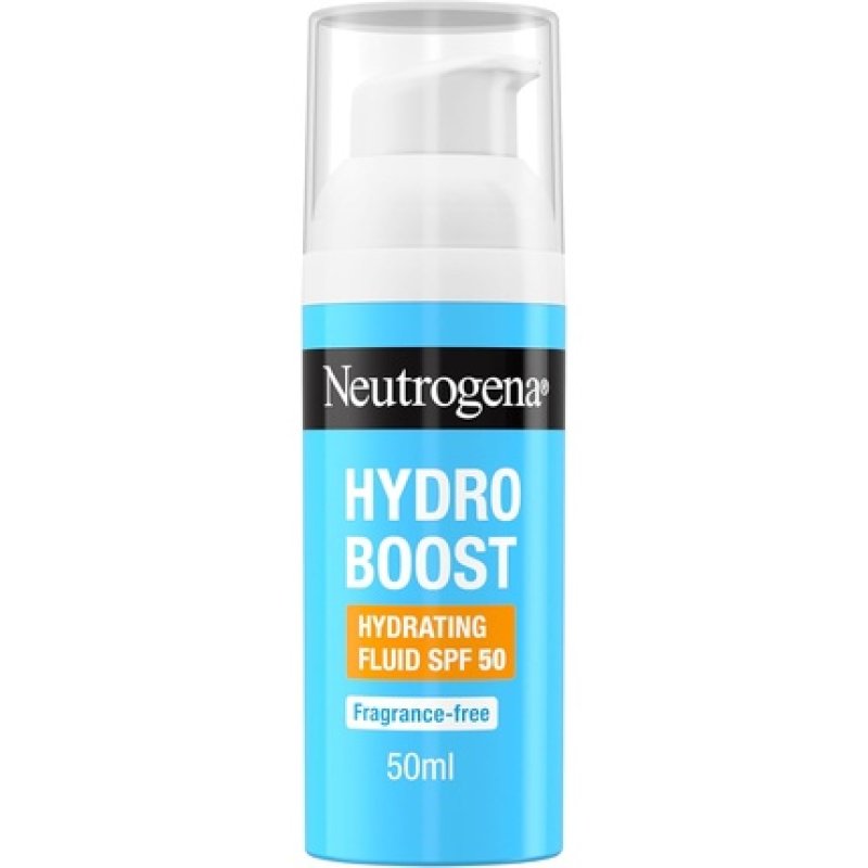 Neutrogena Hydro Boost Hydrating Face Fluid SPF 50 with Hyaluronic Acid