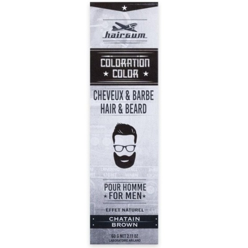 Hair Gum Brown Hair and Beard Coloring