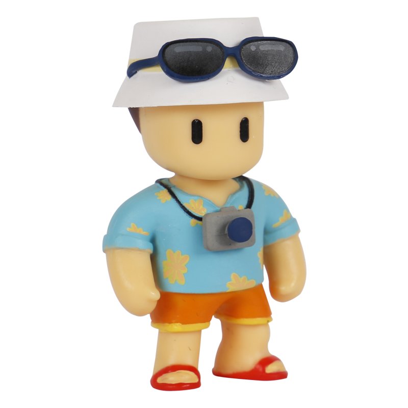 Stumble Guys X Barbie - Figures 6 Pack Deluxe Box - Barbie Gamer Stumble Guy Brabie Tourist Ted Ken Sparkle 