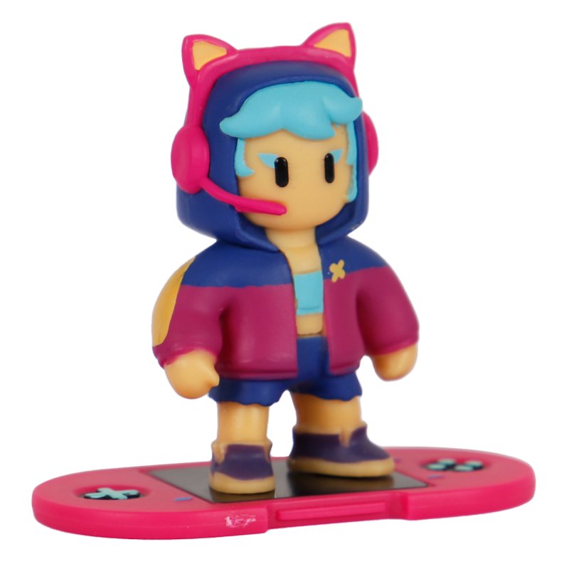 Stumble Guys X Barbie - Figures 6 Pack Deluxe Box - Barbie Gamer Stumble Guy Brabie Tourist Ted Ken Sparkle 