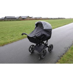 BabyDan - Super Safe Rain Cover - Black - 100 cm
