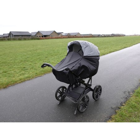BabyDan - Super Safe Rain Cover - Black - 100 cm