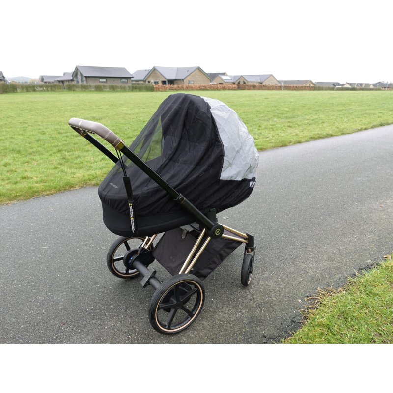 BabyDan - Super Safe Mosquito Net - Kombi Sort - Universal Fit