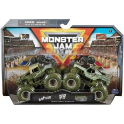 Monster Jam - 1:64 Die Cast 2 pack - Shaker vs Soldier Fortune