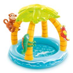 Intex - Tropical Island Baby Pool - 102 x 86 cm (58417)