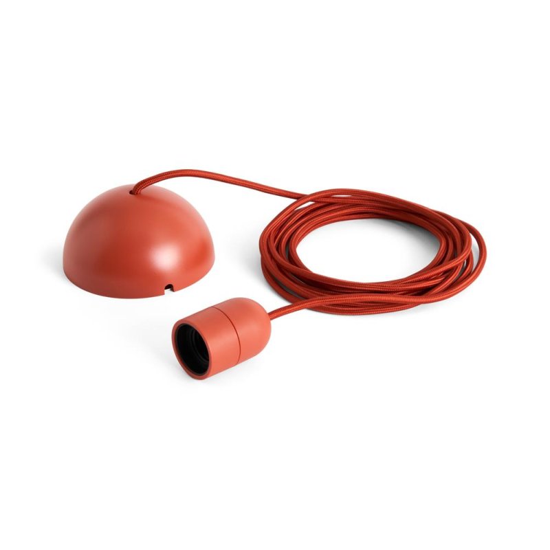 HAY - Common Cord Set Pendant (Rusty Red)