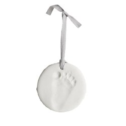 BamBam - Clay Hand/Footprint Hanger - White