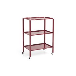 HAY - Arcs Trolley High 63x87x44 cm (Red)