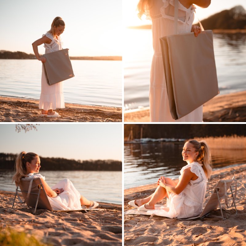 Scandinavian Collection - Foldable beach mat - 149x50 cm