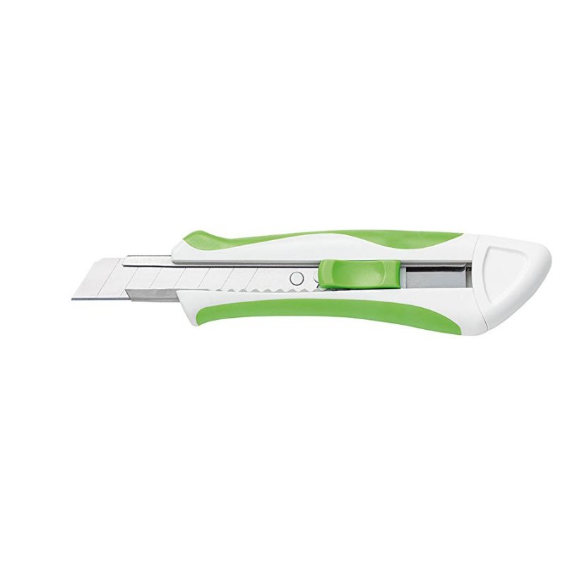 Wedo 78 92118 Green, White Snap-off blade knife