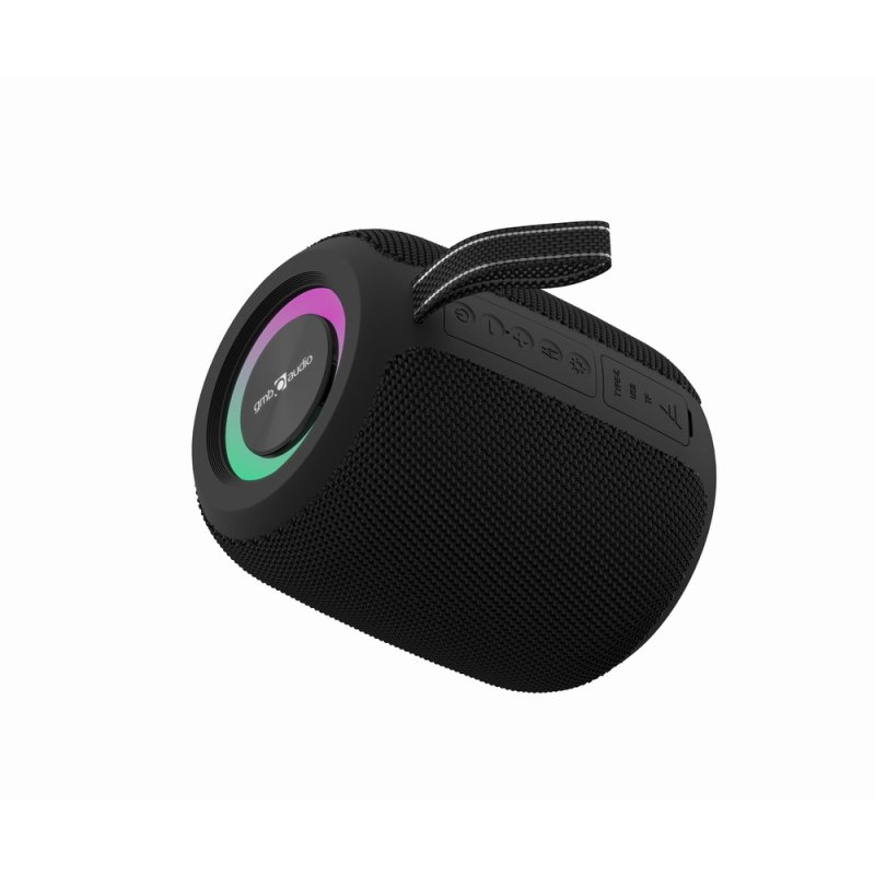 ALTAVOZ GEMBIRD BT CON EFECTO DE LUZ LED RGB NEGRO