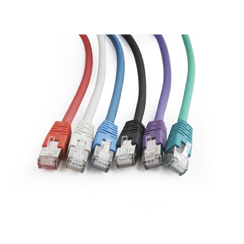 Gembird PP6A-LSZHCU-G-0.25M câble de réseau Vert 0,25 m Cat6a S/FTP (S-STP)