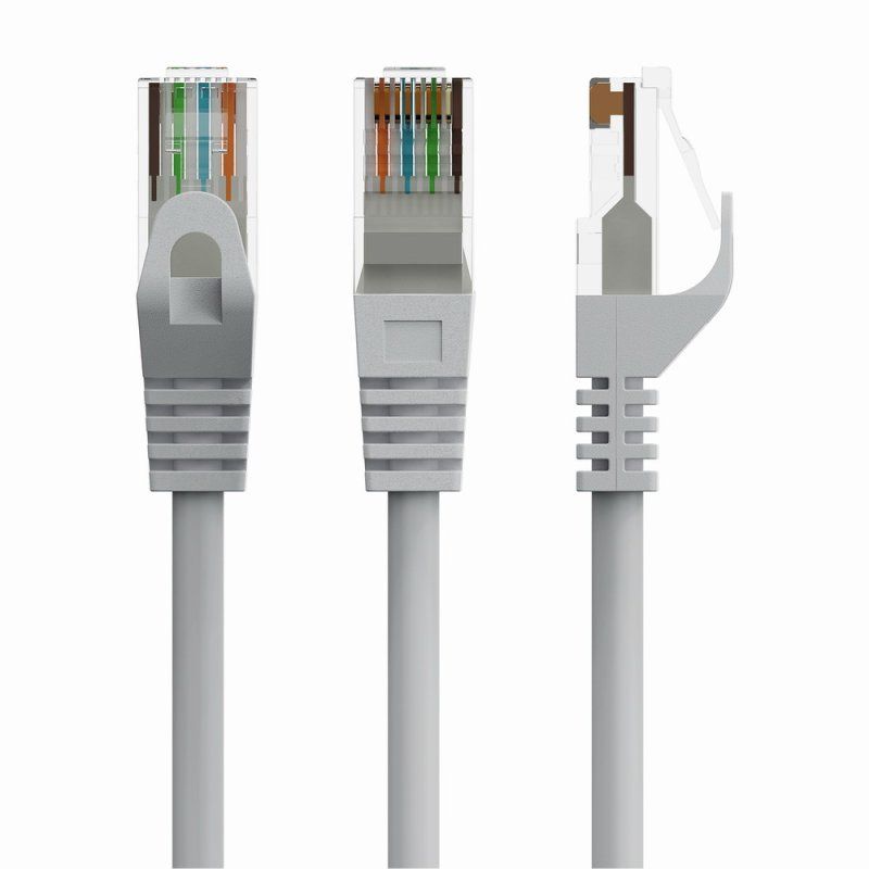 Gembird PP6U-CU-3M networking cable Grey Cat6 U/UTP (UTP)