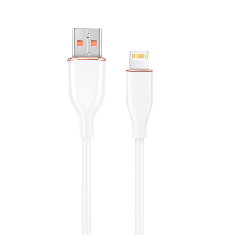 Gembird CC-USB2S-AM8PM-1.5M-W câble USB USB 2.0 1,5 m USB A Blanc