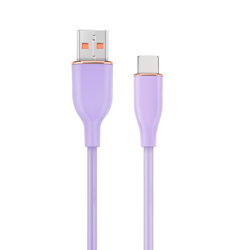 Gembird CC-USB2S-AMCM-1.5M-P câble USB USB 2.0 1,5 m USB A USB C Violet