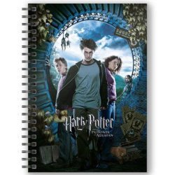 HARRY POTTER - Effet 3D Harry Potter & Prisonnier d'Azkaban - Cahier
