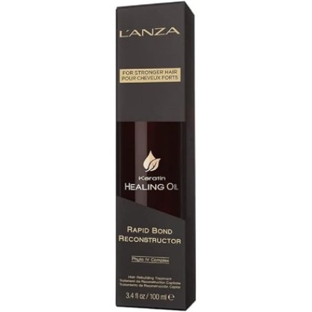 L'ANZA Rapid Bond Reconstructor Keratin Healing Oil Hair Care Bond Repair Treatment Phyto IV Complex Hair Repair