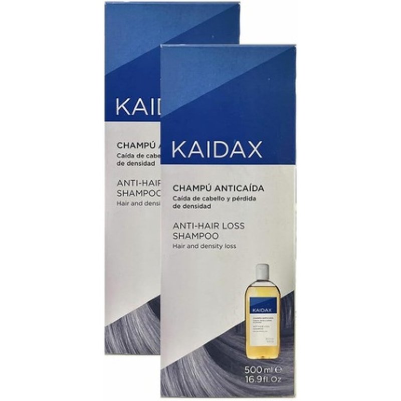 Topicrem Kaidax Anti-Hair Loss Shampoo 500ml - Pack of 2