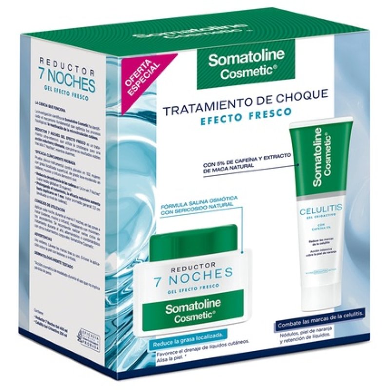 Bolton Somatoline Shock Treatment Fresh Gel Anti-Cellulite Cream Pack