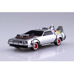 RETOUR VERS LES FUTUR 3 - Delorean - Model Kit 1/43 10cm