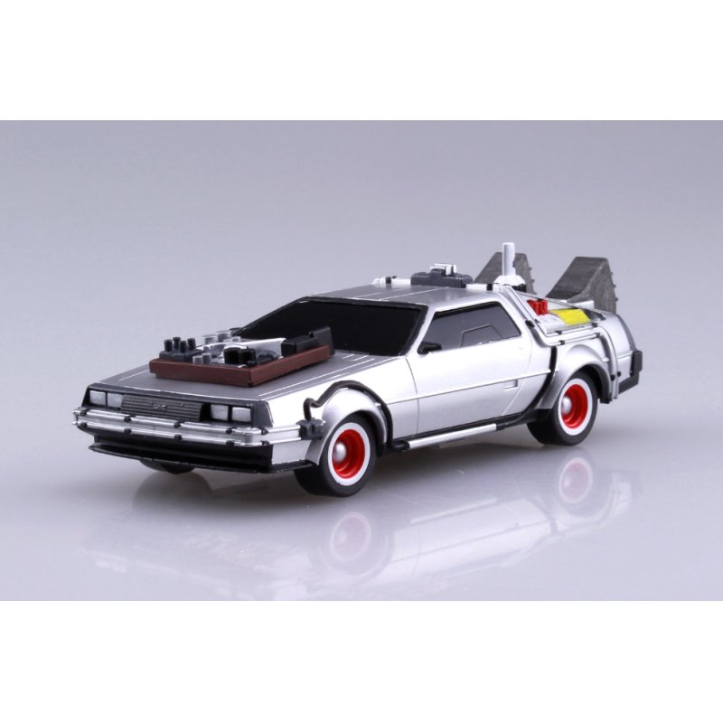 RETOUR VERS LES FUTUR 3 - Delorean - Model Kit 1/43 10cm