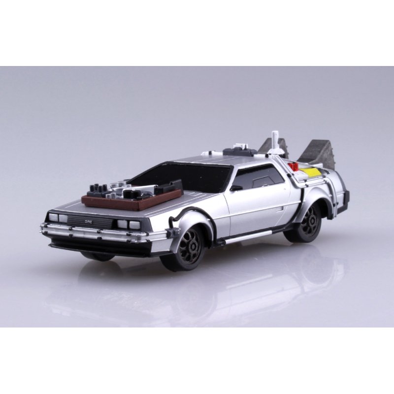 RETOUR VERS LES FUTUR 3 - Delorean - Model Kit 1/43 10cm