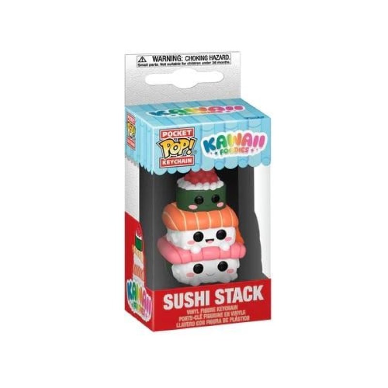 KAWAII FOODIES - Pocket Pop Keychains - Sushi Stack
