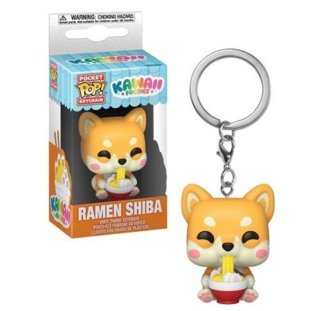 KAWAII FOODIES - Pocket Pop Keychains - Ramen Shiba