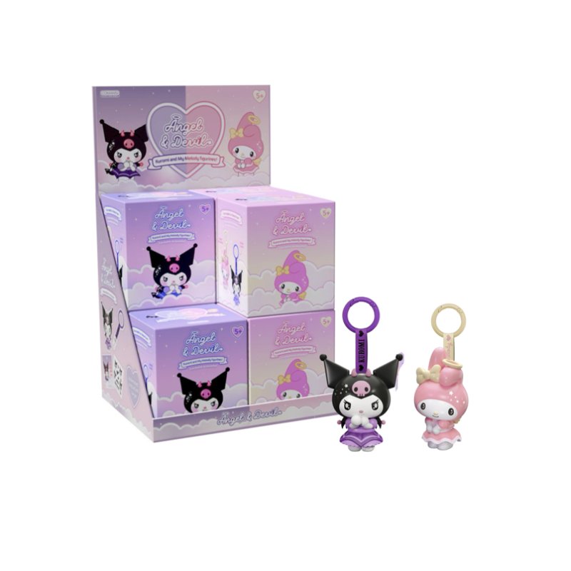 HELLO KITTY & Friends - Display de 8 Kuromi & Melody
