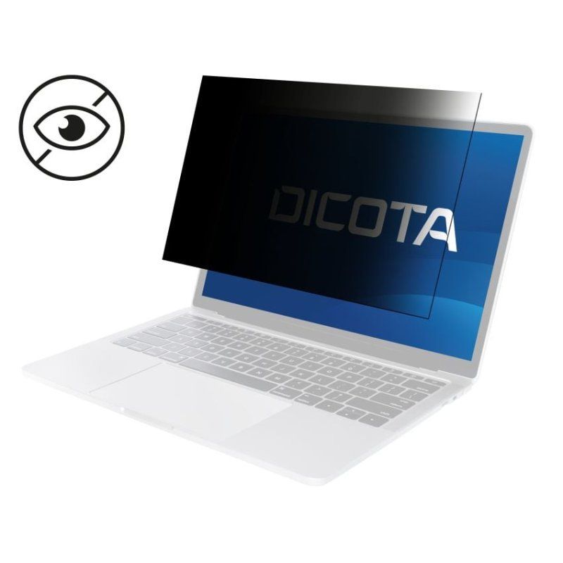 DICOTA Privacy Filter 2-way side-mounted 35.6 cm (14") Monitor/Laptop Frameless display privacy filter