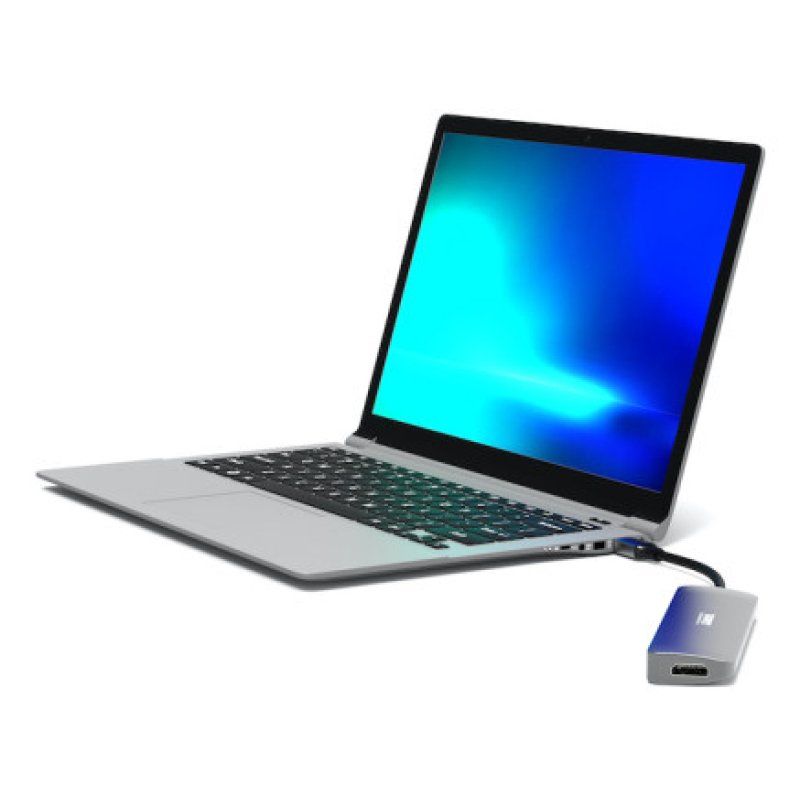 Port Designs 900162 hub & concentrateur USB Type-C Argent