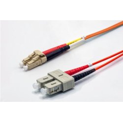 7m SCPC/LCPC 50/125 OM2 2.0mm LS0H orange zip cord