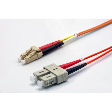 7m SCPC/LCPC 62.5/125 OM1 2.0mm LS0H orange zip cord