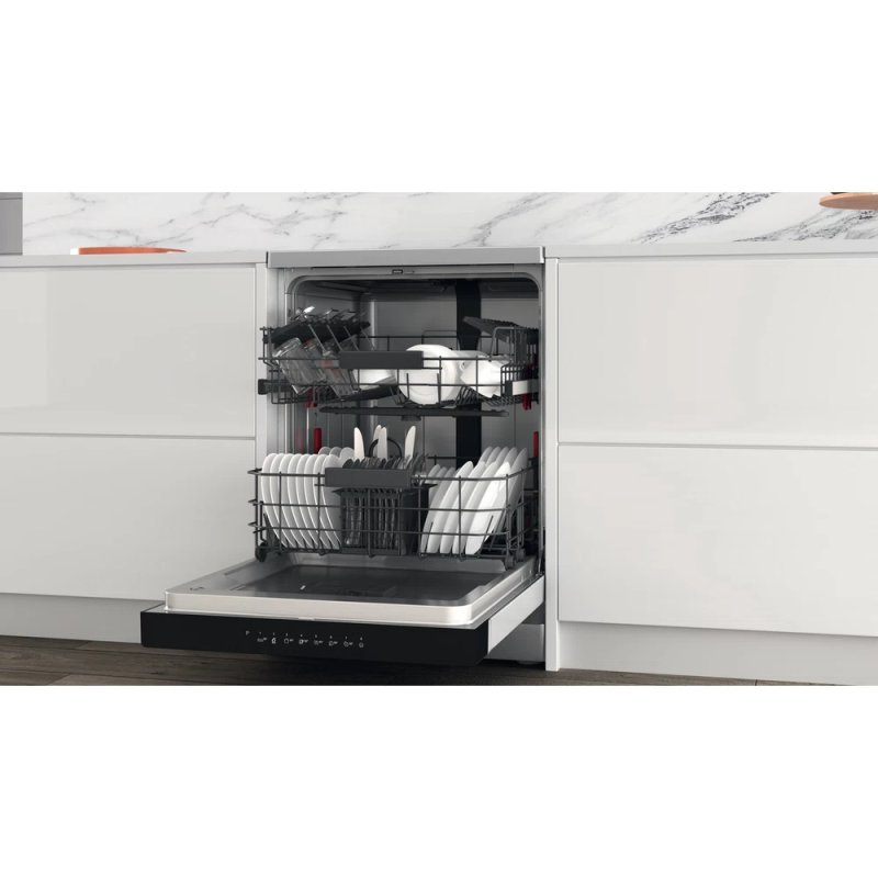 Whirlpool MaxiSpace WFC 3C34 P X lave-vaisselle Pose libre 14 couverts D