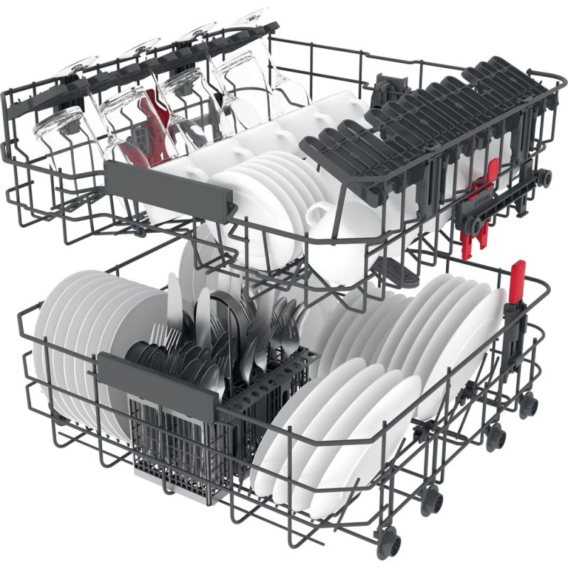 LV posable, 60cm, Inox, 44dB, 9,5L, Classe D, 14 couverts, 8 progr. , *