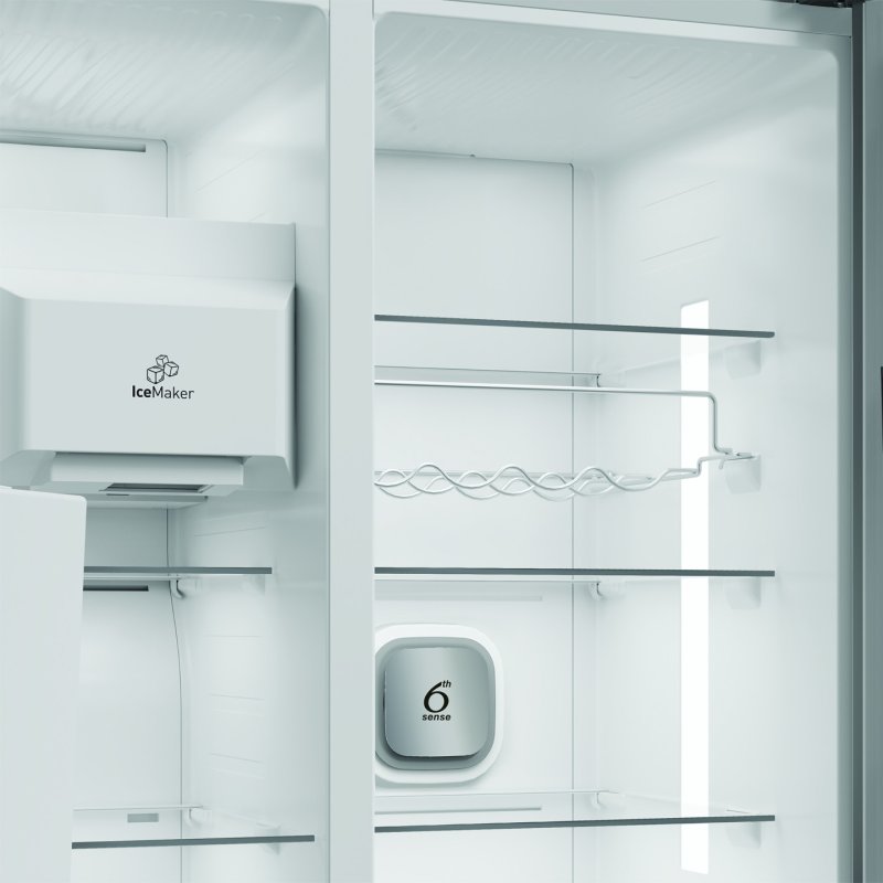 Whirlpool WHG2 6574W XK5E frigo américain Pose libre 578 L D Noir